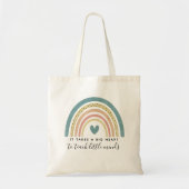 Waterverf Rainbow Teacher-waardering Tote Bag (Voorkant)