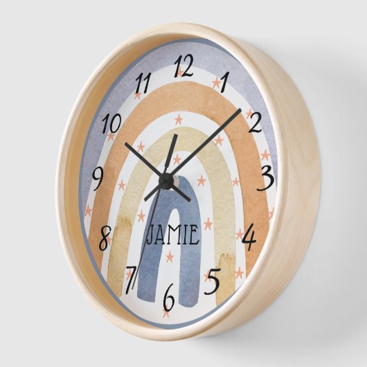 Waterverf Rainbows & Sterren Gepersonaliseerd (Hoek)