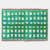 Waterverf raster - groen deken (Voorkant)