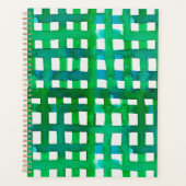 Waterverf raster - groen planner (Voorkant)