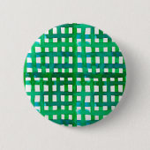 Waterverf raster - groen ronde button 5,7 cm (Voorkant)