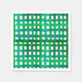 Waterverf raster - groen servet (Voorkant)