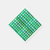 Waterverf raster - groen servet (Hoek)