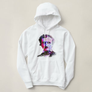 Waterverf Raven Edgar Allan Poe Poem Auteur Hoodie