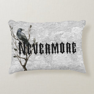 Waterverf Raven Nevermore Accent Kussen