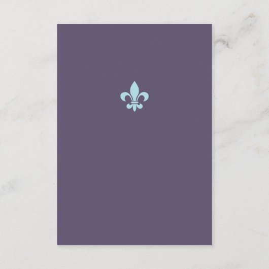 Waterverf: Receptie van New Orleans Informatiekaartje (Achterkant)