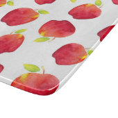 Waterverf Red Apple Pattern Snijplank (Hoek)
