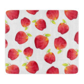 Waterverf Red Apple Pattern Snijplank (Voorkant)