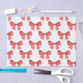 Waterverf Red Bow Tissuepapier (Craft)