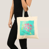 Waterverf Red de Turtles Tote Bag (Voorkant (product))