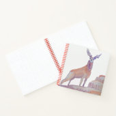 Waterverf Red Deer Notitieboek (Binnen)