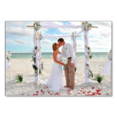 Waterverf Red Rose - Uitnodiging voor ontvangst In Kaart (Achterkant)