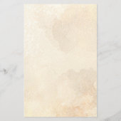 Waterverf Red Roses Quinceanera Flyer (Achterkant)