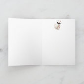 Waterverf Red Wing Blackbird Bird Natuur art Kaart (Binnen)