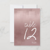 Waterverf reflecteert tabelnummer kaneel ID774 Kaart (Achterkant)