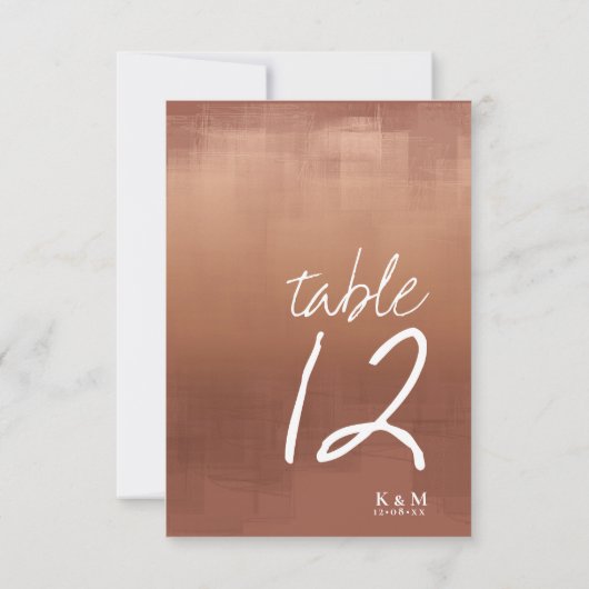 Waterverf reflecteert tabelnummer lay-ID774 Kaart (Achterkant)