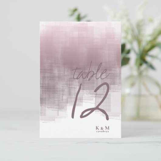 Waterverf reflecteert tabelnummer model ID774 Kaart (Staand voorkant)