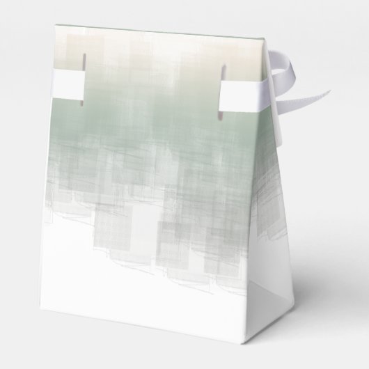 Waterverf Reflecties Bedankt Sage ID774 Bedankdoosjes (Achterkant)