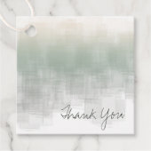 Waterverf Reflecties Bedankt Sage ID774 Bedankjes Labels (Voorkant)