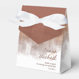 Waterverf Reflecties Dank je wel Clay ID774 Bedankdoosjes