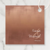 Waterverf Reflecties Dank je wel Clay ID774 Bedankjes Labels (Achterkant)