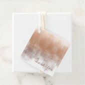 Waterverf Reflecties Dank je wel Clay ID774 Bedankjes Labels (In situ)