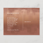 Waterverf Reflecties Dank je wel Clay ID774 Briefkaart (Achterkant)