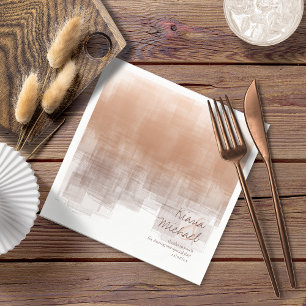 Waterverf Reflecties Dank je wel Clay ID774 Servet