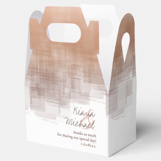 Waterverf Reflecties Dank u Clay V2 ID774 Bedankdoosjes (Geopend)