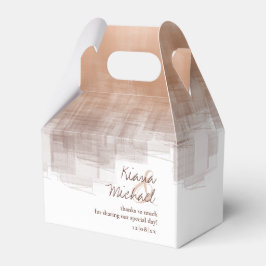 Waterverf Reflecties Dank u Clay V2 ID774 Bedankdoosjes