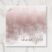 Waterverf Reflecties Dank u Kaneel ID774 Bedankjes Labels (Voorkant)