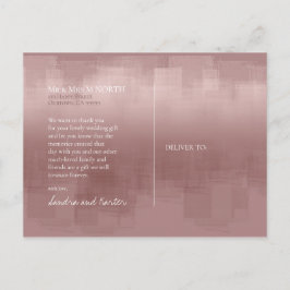 Waterverf Reflecties Dank u Kaneel ID774 Briefkaart