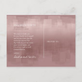 Waterverf Reflecties Dank u Kaneel ID774 Briefkaart (Achterkant)