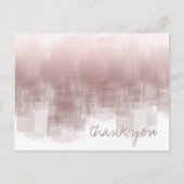 Waterverf Reflecties Dank u Kaneel ID774 Briefkaart (Voorkant)