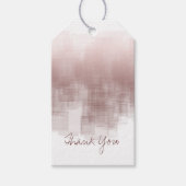 Waterverf Reflecties Dank u Kaneel ID774 Cadeaulabel (Voorkant)