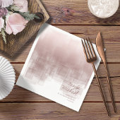 Waterverf Reflecties Dank u Kaneel ID774 Servet