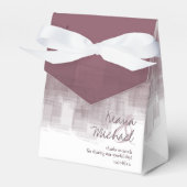 Waterverf Reflecties Dank u Mauve ID774 Bedankdoosjes (Voorkant Zijde)