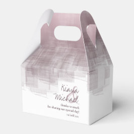 Waterverf Reflecties Dank u Mauve V2 ID774 Bedankdoosjes