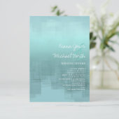 Waterverf Reflecties Details Blauwgroen ID774 Informatiekaartje (Staand voorkant)