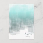 Waterverf Reflecties Details Blauwgroen ID774 Informatiekaartje (Achterkant)