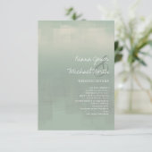 Waterverf Reflecties Details Green ID774 Informatiekaartje (Staand voorkant)