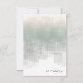 Waterverf Reflecties Rehearsal Sage ID774 Kaart (Achterkant)