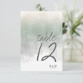 Waterverf Reflecties Tabelnummer Sage ID774 Kaart (Staand voorkant)