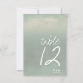 Waterverf Reflecties Tabelnummer Sage ID774 Kaart (Achterkant)