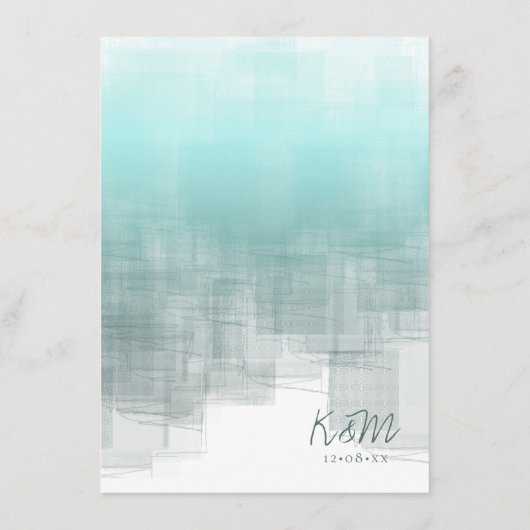 Waterverf Reflections Menu Blauwgroen ID774 (Achterkant)