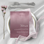 Waterverf Reflections Menu Mauve ID774