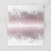 Waterverf Reflections Table Mauve ID774 Plaatskaartje (Buitenkant ongevouwen)