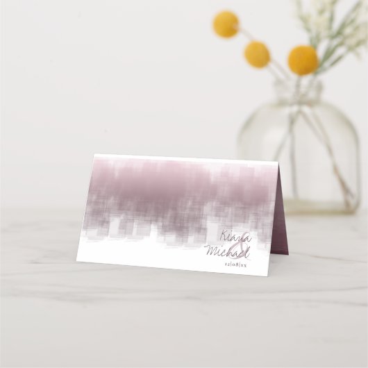 Waterverf Reflections Table Mauve ID774 Plaatskaartje (Achterkant)