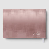 Waterverf Reflections Wedding Cinnamon ID774 Gastenboek (Achterkant)