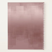 Waterverf Reflections Wedding Cinnamon Roos ID774 Planner (Achterkant)